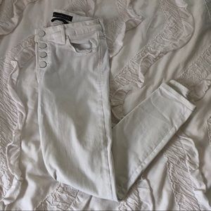 Abercrombie &Fitch White Jeans